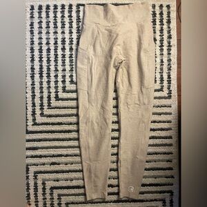 Bombshell Sportswear curves leggings in taupe size LARGE